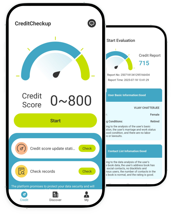 Credit Check Dashboard